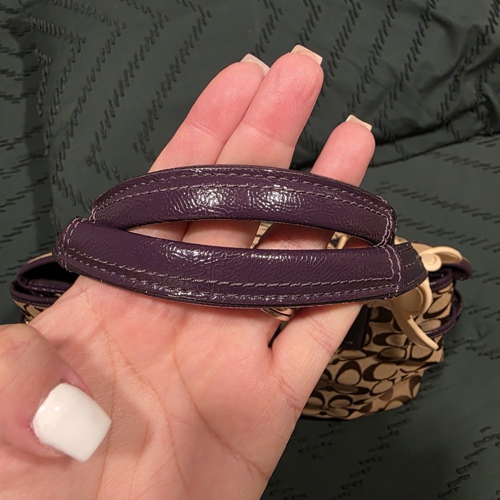 Coach Signature Python Print Carryall - image 9